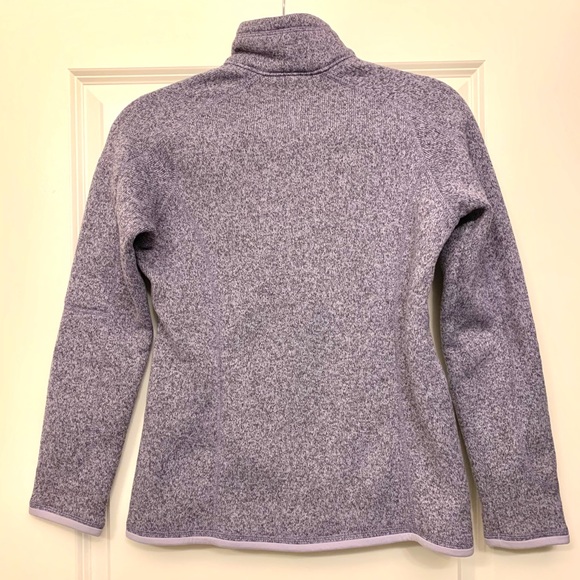 PATAGONIA 1/4 zipper fleece sweater 💜 - Picture 3 of 5